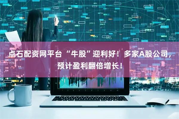 点石配资网平台 “牛股”迎利好！多家A股公司，预计盈利翻倍增长！